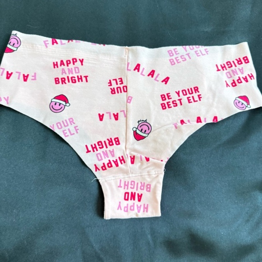 Victoria's Secret Pink Underwear - Pink and Red Print Small